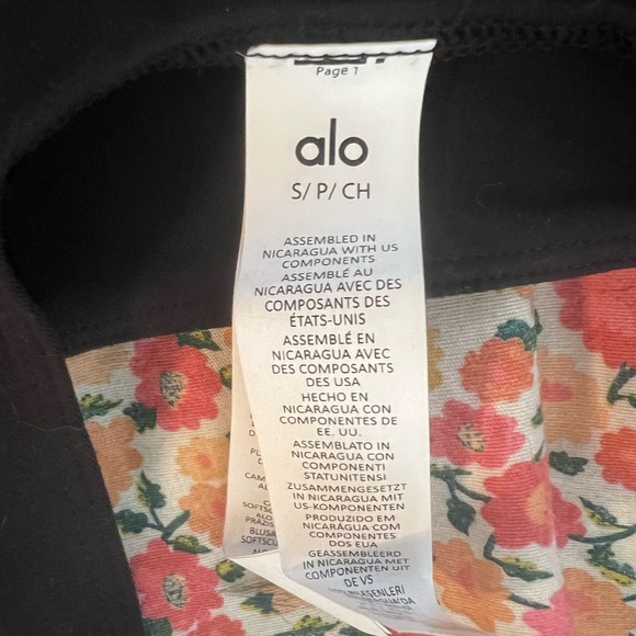 ALO Yoga Black SoftSculpt Precision Tank - Picture 6 of 6